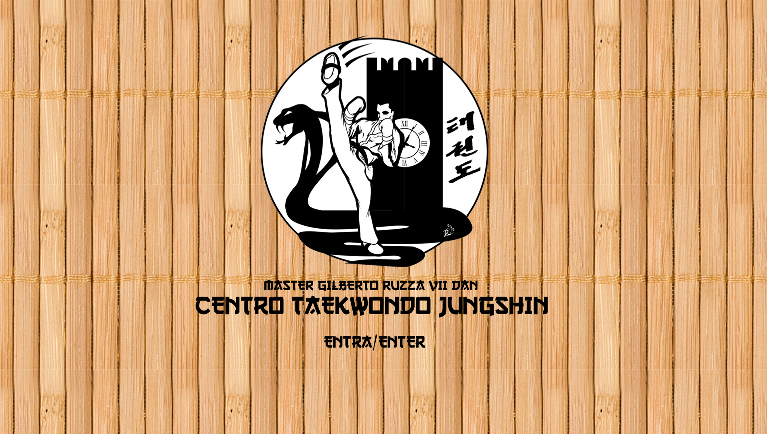 Site development for the gym JUNGSHIN Taekwondo